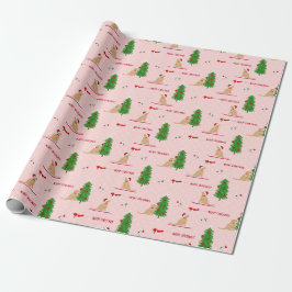 Papel De Regalo Navidades dorados Día de la playa Ajuste de regalo