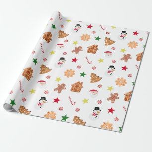 Papel De Regalo Navidades dulces
