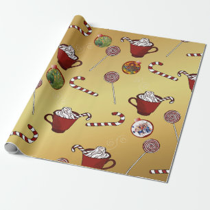 Papel De Regalo Navidades educados 3 fotos personalizado y dulces