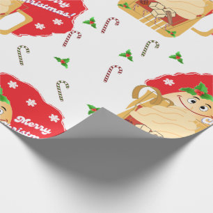 Papel De Regalo Navidades Eggnog Wrap 2023
