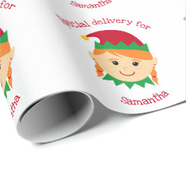 Papel De Regalo Navidades Elf Partos especiales Niños chicas
