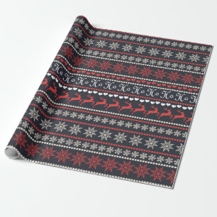 Papel De Regalo Navidades Embroidery