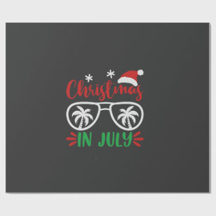 Papel De Regalo Navidades en julio divertidos navidades en verano