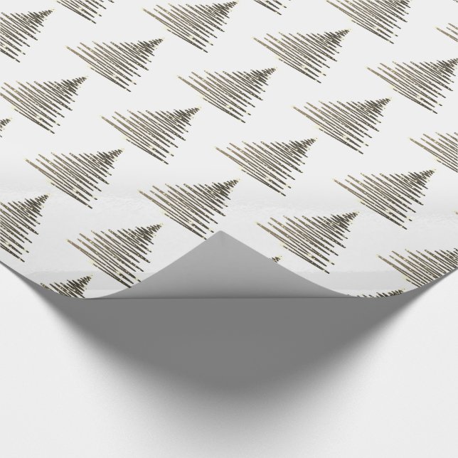 Papel De Regalo Navidades envolviendo papel-Oh árbol de Navidad (Esquina)