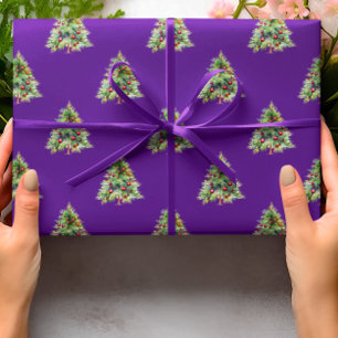 Papel De Regalo Navidades envueltos de papel, Navidades de pino mo