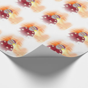 Papel De Regalo Navidades envuelven regalo/Papá Noel