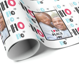 Papel De Regalo Navidades escandinavos de fotografía con doodle mo