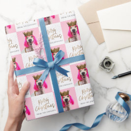 Papel De Regalo Navidades Face Photo Personalizado Wrap