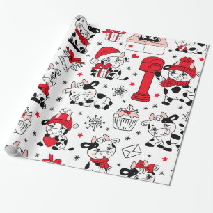 Papel De Regalo Navidades Feliz Año Nuevo