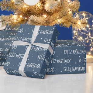 Papel De Regalo Navidades FELIZ NAVIDAD Mensajes De Texto Sobre La