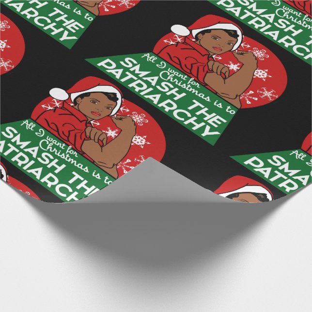 Papel De Regalo Navidades feministas (Esquina)