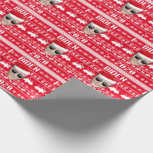 Papel De Regalo Navidades feos de Joe Biden 2020