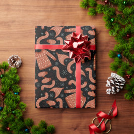 Papel De Regalo Navidades feos Gorra suéter bufanda Blanco rojo