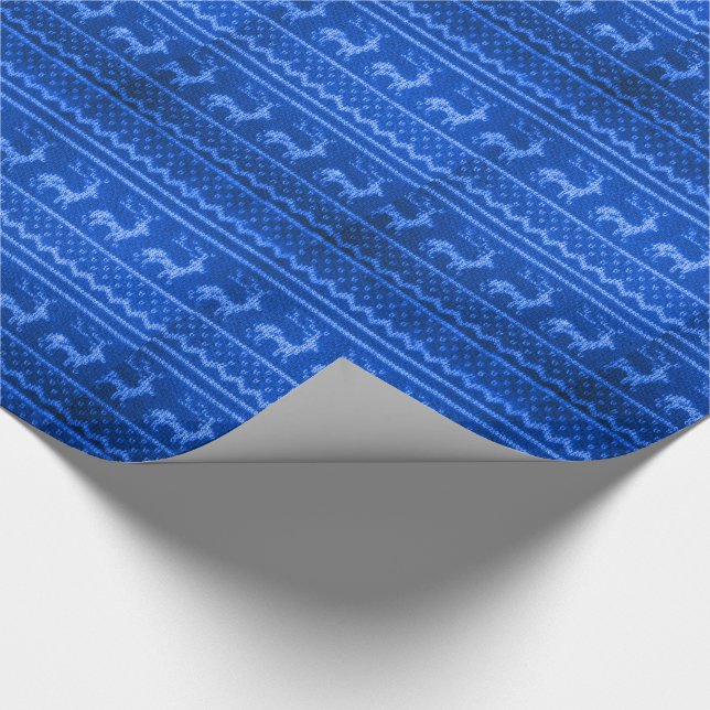 Papel De Regalo Navidades feos Patrón de sudoración (Esquina)