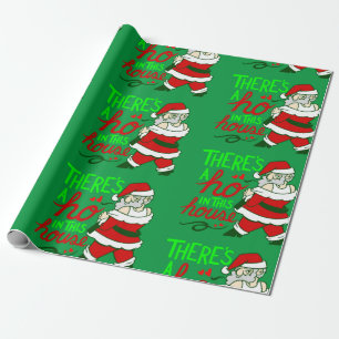 Papel De Regalo navidades feos santa claus ho house