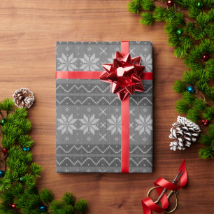 Papel De Regalo Navidades feos suéter el cuchillo escandinavo suav