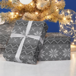 Papel De Regalo Navidades feos suéter el cuchillo escandinavo suav