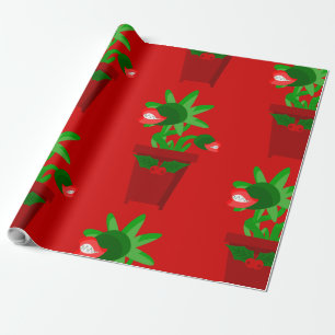 Papel De Regalo navidades feos venus flytrampa holly