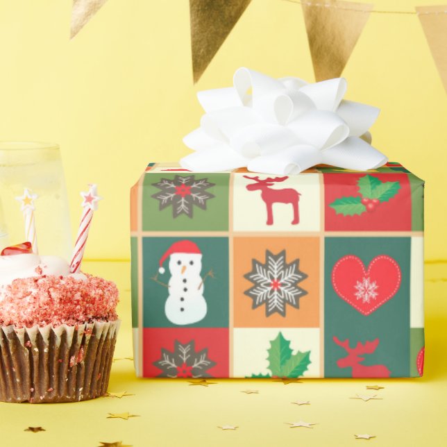 Papel De Regalo Navidades festivos (Fiesta de cumpleaños )