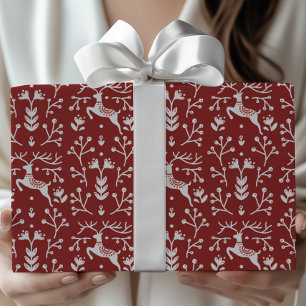 Papel De Regalo Navidades festivos clásicos estilo Tartán