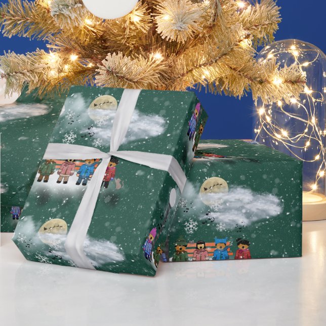 Papel De Regalo Navidades festivos de Quintet (Vacaciones)