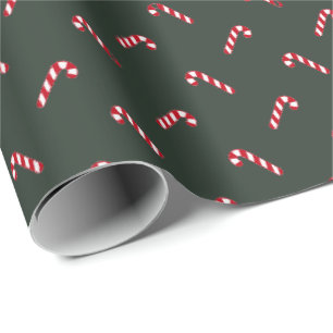 Papel De Regalo Navidades fir rojo verde lindo caramelo de caramel