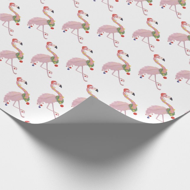 Papel De Regalo Navidades Flamingos (Esquina)