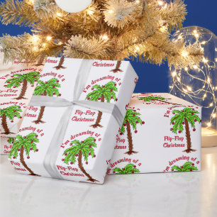 Papel De Regalo Navidades Flip Flop