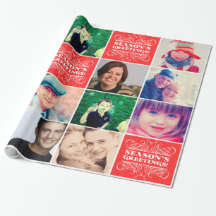 Papel De Regalo Navidades Fotografías favoritas envolver regalos