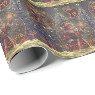Papel De Regalo Navidades gatos gatitos