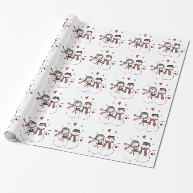 PAPEL DE REGALO NAVIDADES GIFT WRAP ART AND DISIGE (Desenrollado)