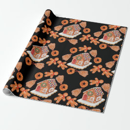 Papel De Regalo Navidades Gingerbread House Cookies