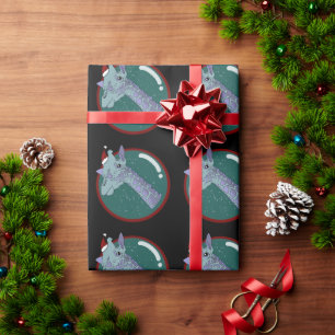 Papel De Regalo Navidades Giraffe