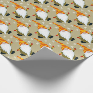 Papel De Regalo Navidades Gnomes