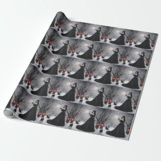 Papel De Regalo Navidades góticos