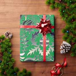 Papel De Regalo Navidades Green Gift Ideas Diversión Colores Artsy