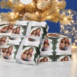Papel De Regalo Navidades Greenery Mistletoe Photo