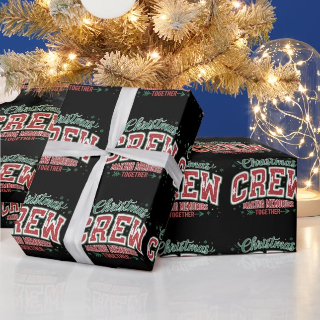 Papel De Regalo Navidades haciendo Recuerdos al equipo familiar (Vacaciones)