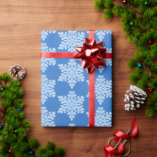 Papel De Regalo Navidades helados helados helados de invierno hela