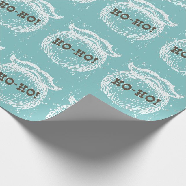 Papel De Regalo Navidades Ho-Ho Holiday Santa Noel (Esquina)