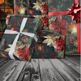 Papel De Regalo Navidades Holiday Splendor Glossy
