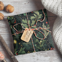 Navidades Holly Dark Foliage de vacaciones de invi