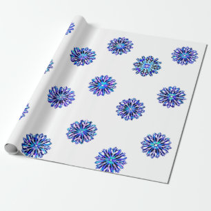 Papel De Regalo navidades "irlandeses" con copas de nieve Hanukkah