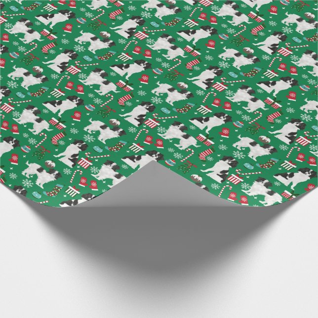 Papel De Regalo Navidades japoneses Chin Dog (Esquina)