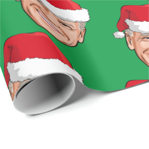 Papel De Regalo Navidades Joe Biden