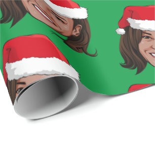 Papel De Regalo Navidades Kamala Harris
