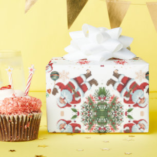 Papel De Regalo Navidades Kraft Wrapping Paper