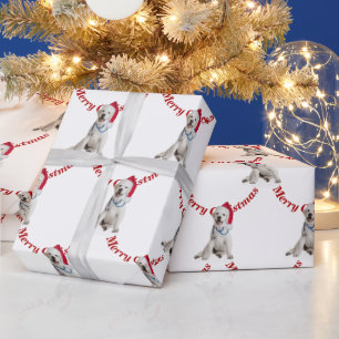 Papel De Regalo Navidades Labrador Recuperador con Stethoscope