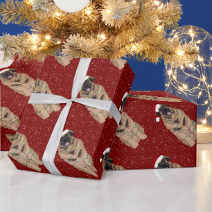 Papel De Regalo Navidades Leonberger