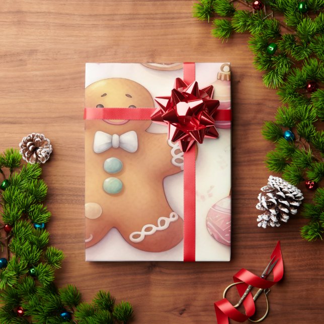 Papel De Regalo Navidades luminosos y festivos envolviendo el dise (Regalo de vacaciones)